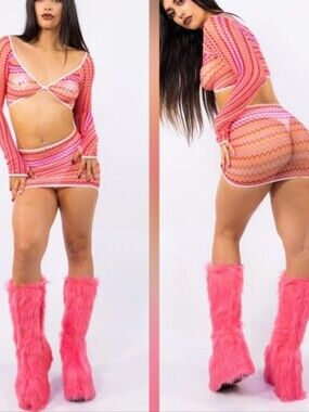 Zig Zag Knit Set